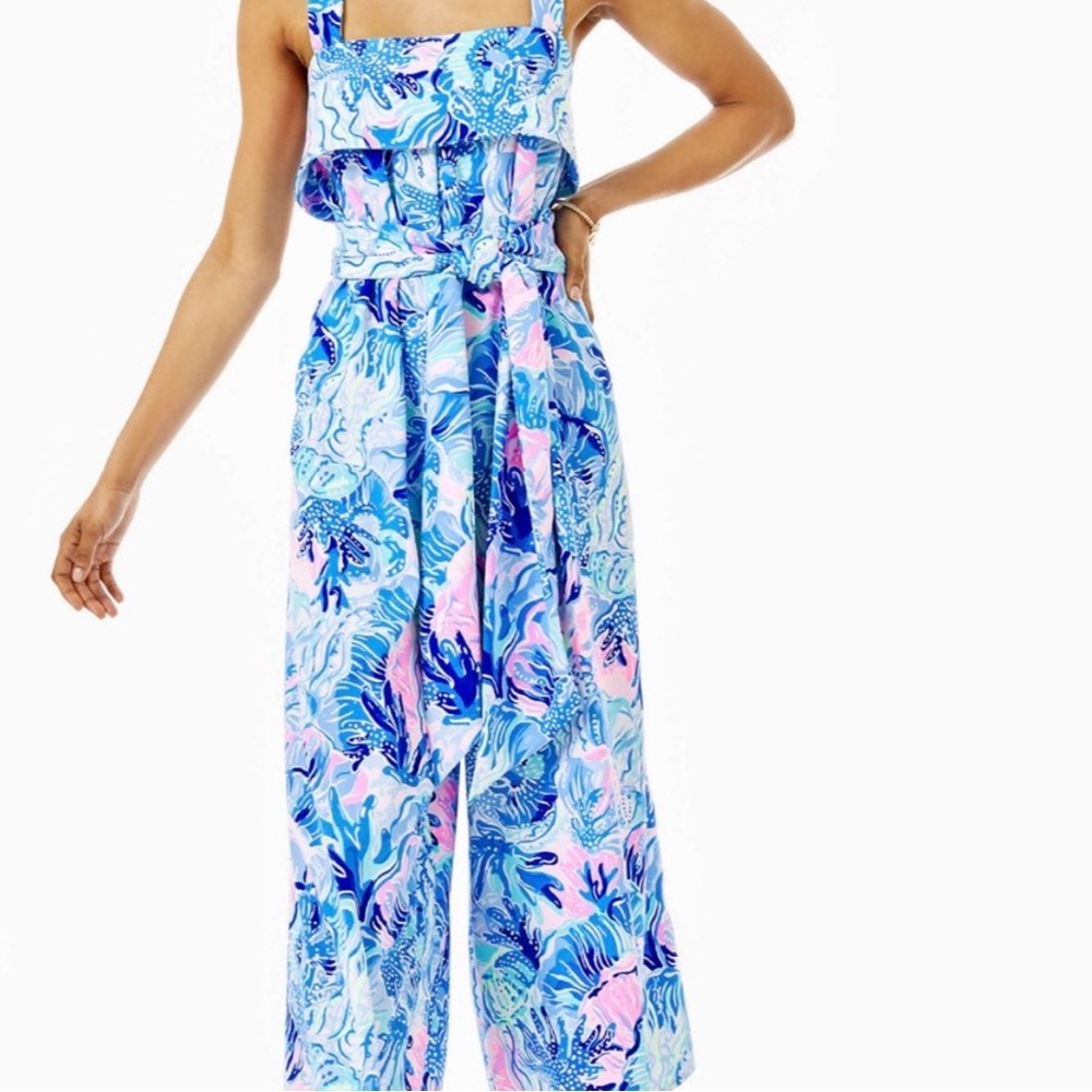 Lilly Pulitzer jumpsuit size 6 EUC